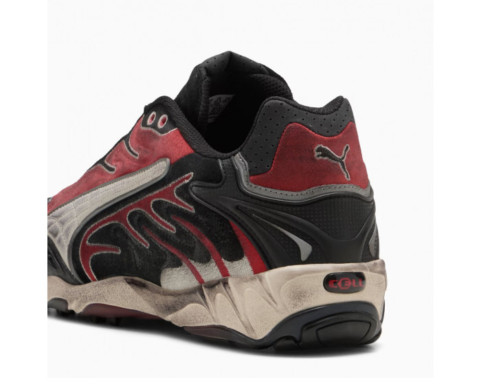 PUMA x A$AP Rocky Inhale Distressed Black Pop Red