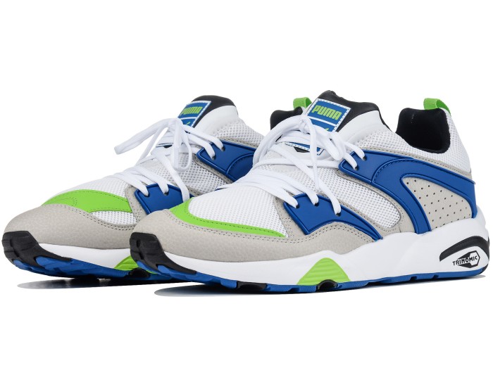 Puma Blaze of Glory Reverse Classics белые с синим