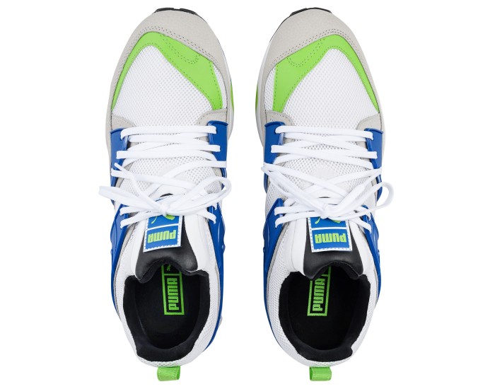 Puma Blaze of Glory Reverse Classics белые с синим