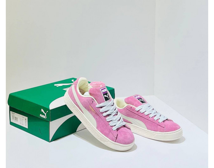 PUMA Suede Neon Pink