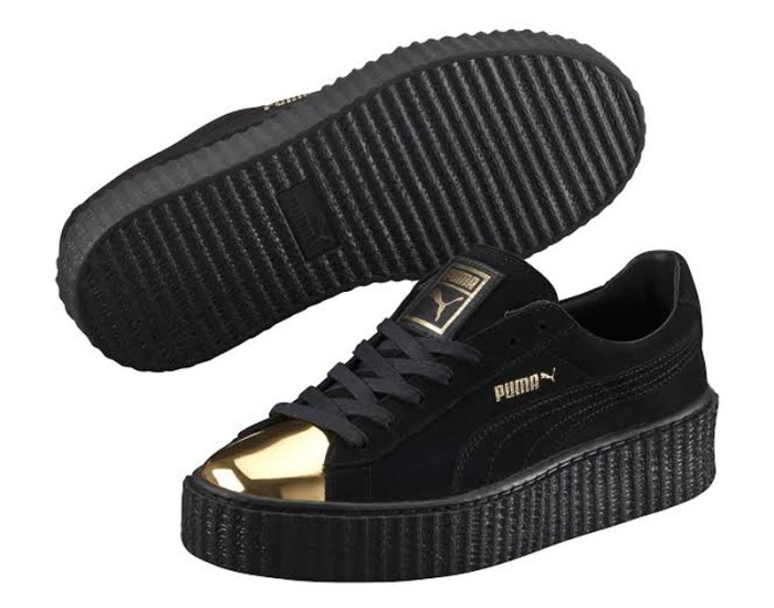 Puma by Rihanna Creeper черные с золотым