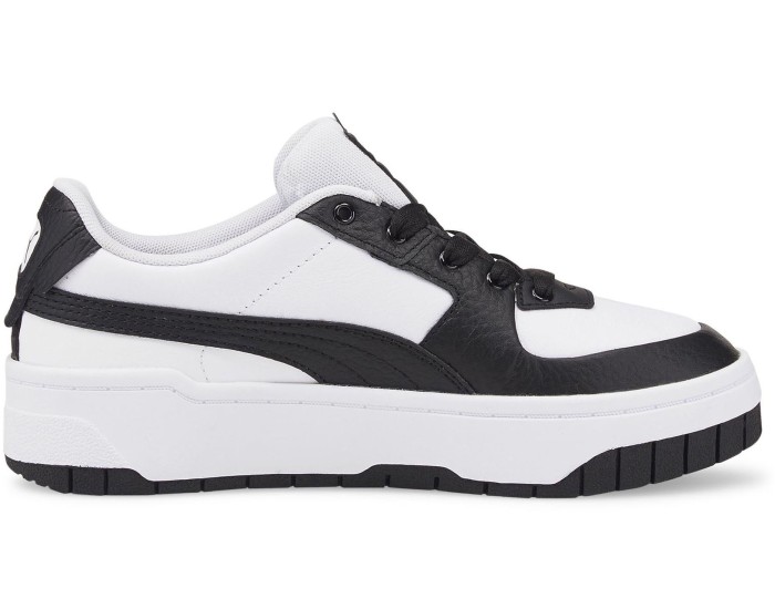 Puma Cali Dream Leather белые с черным