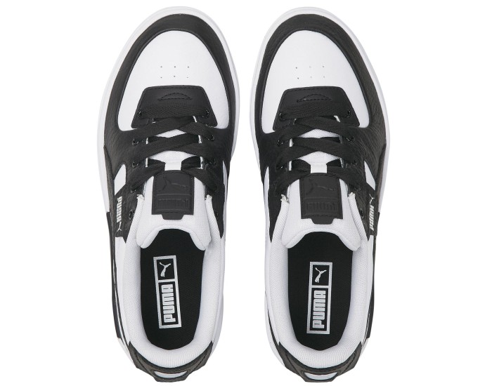 Puma Cali Dream Leather белые с черным