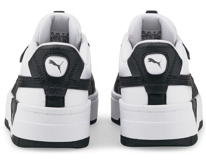 Puma Cali Dream Leather белые с черным