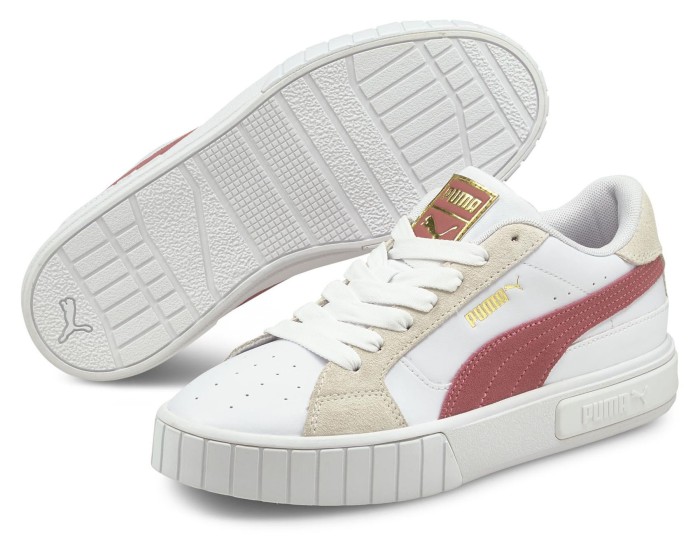 Puma Cali Star Mix Marshmallow белые