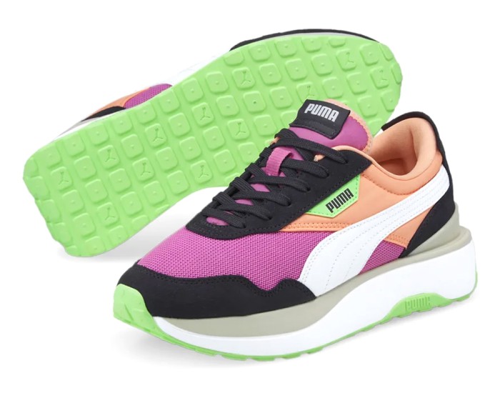Puma Cruise Rider розовые с черным
