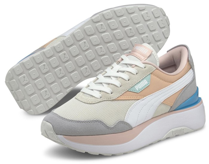 Puma Cruise Rider Silk Road серые с бежевым