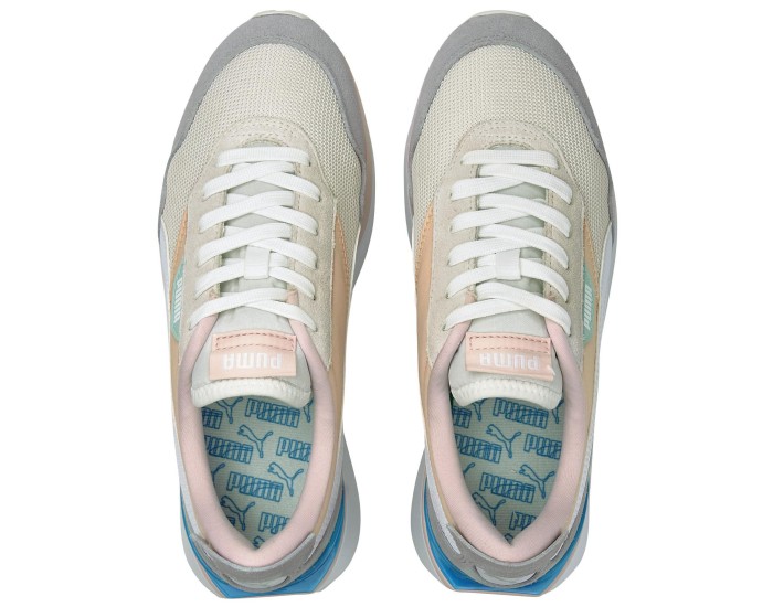 Puma Cruise Rider Silk Road серые с бежевым
