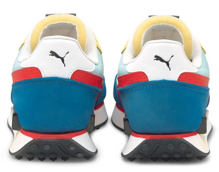 Puma Future Rider Icons Trainers белые с синим и красным