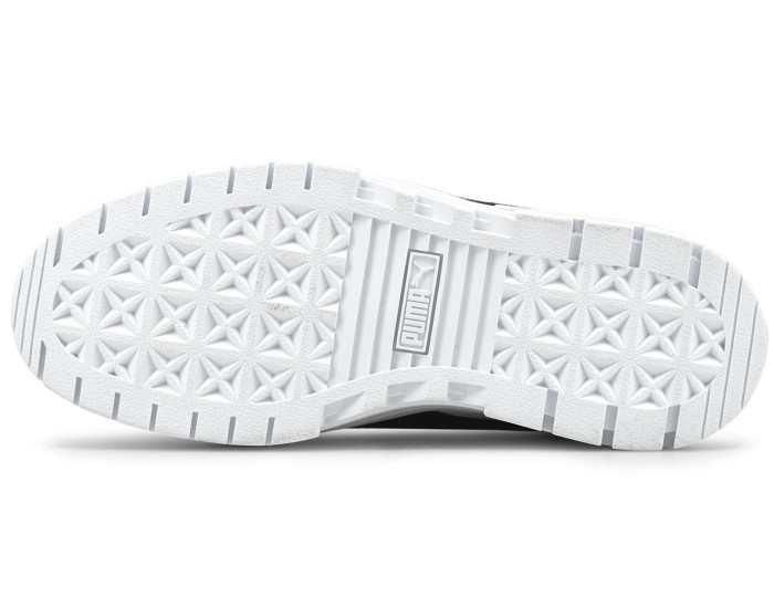 Puma Mayze Low серые замшевые