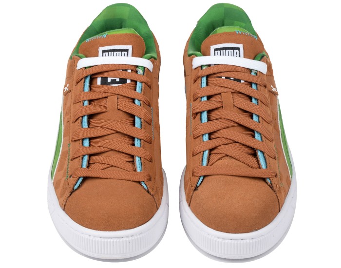Puma x Minecraft Suede коричневые