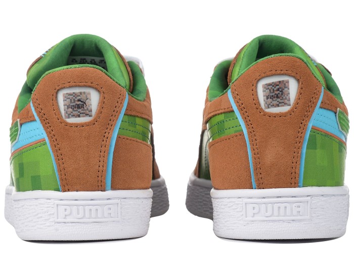 Puma x Minecraft Suede коричневые