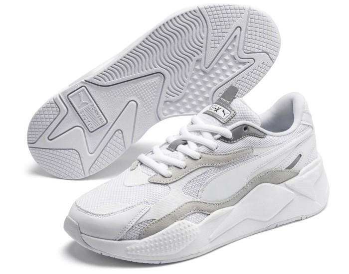 Puma RS-X3 Puzzle белые с серым