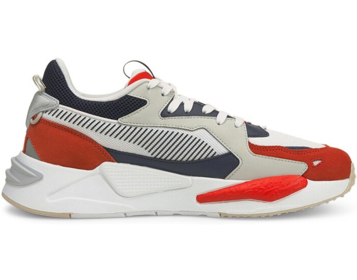 Puma RS-X College Серые с красным