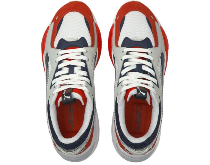 Puma RS-X College Серые с красным