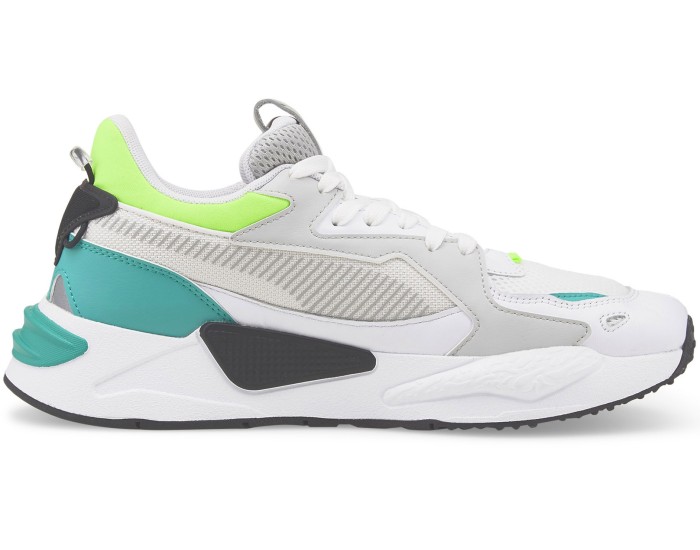 Puma RS-X Core Белые с серым и голубым