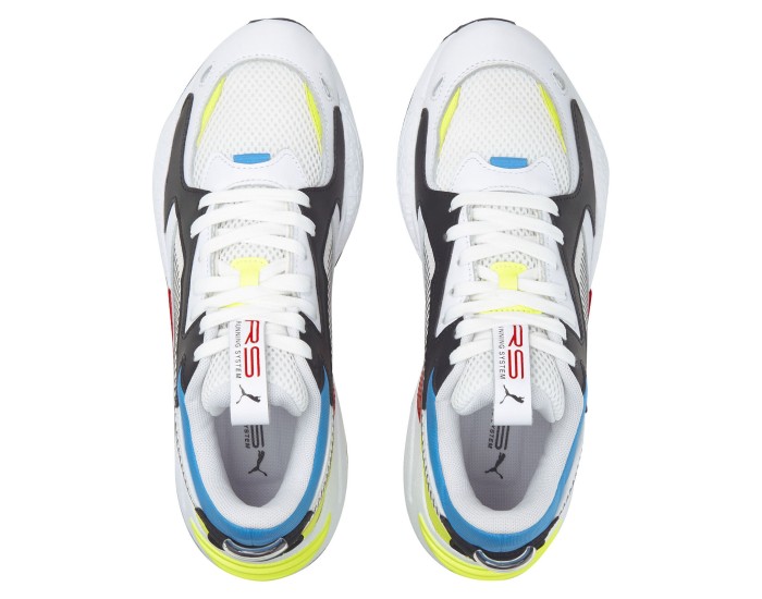 Puma RS-X Core Белые с желтым и красным