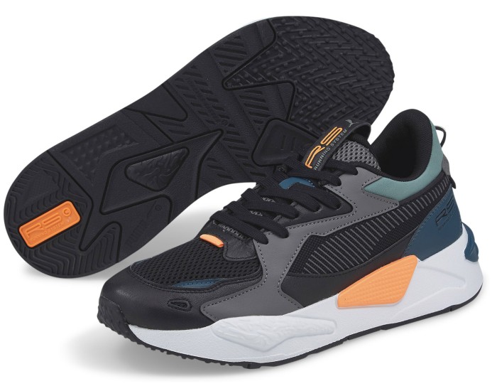 Puma RS-X Core Черные с оранжевым