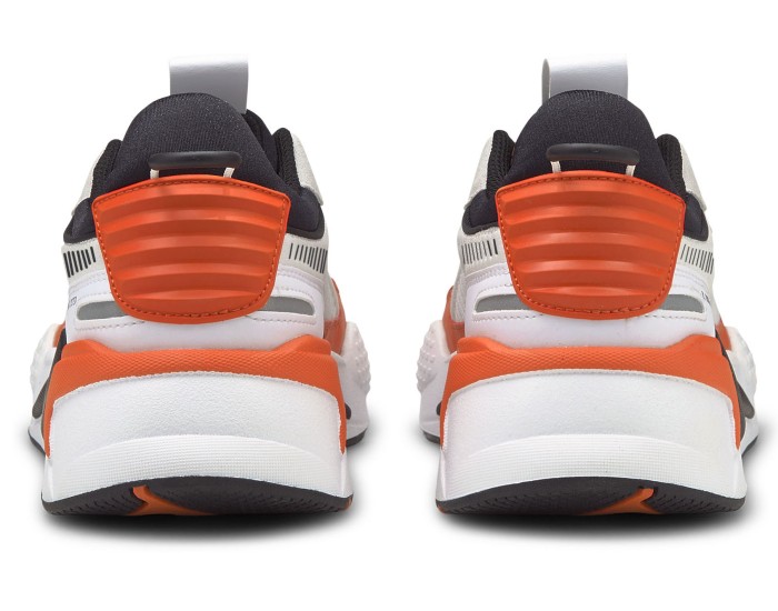 Puma RS-X Mix белые с оранжевым и черным
