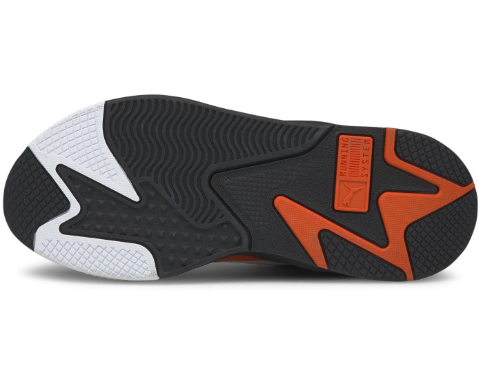 Puma RS-X Mix белые с оранжевым и черным