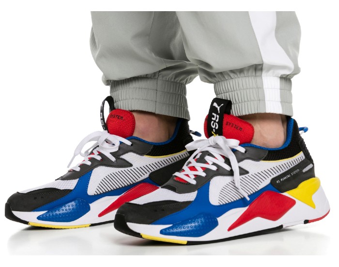 Puma RS-X Toys синие с красным