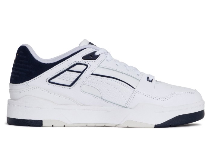 Puma Slipstream Low White Navy