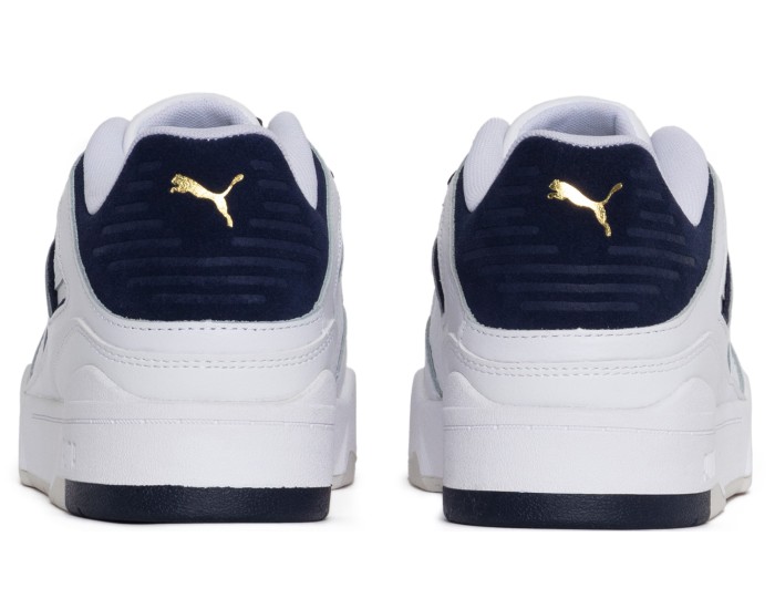 Puma Slipstream Low White Navy