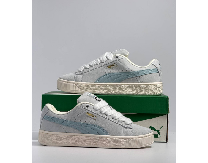 Puma Suede XL Grape Mist Grey Blue