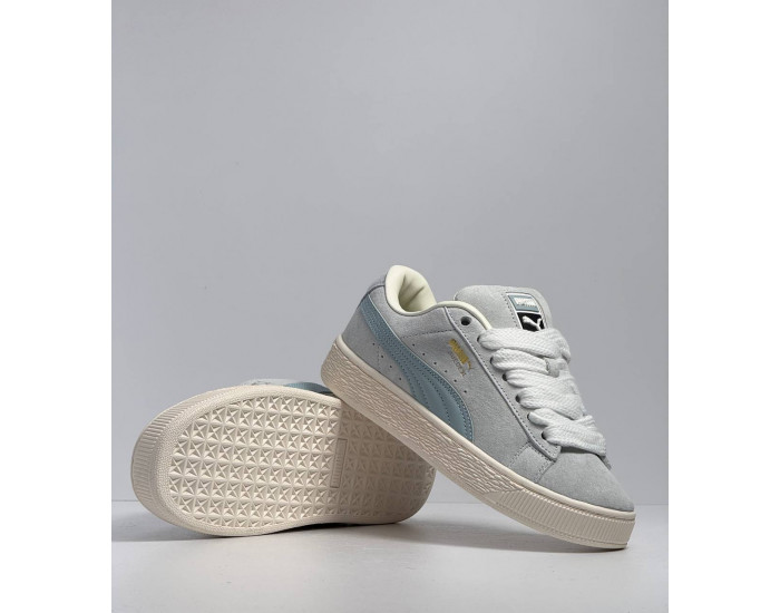 Puma Suede XL Grape Mist Grey Blue