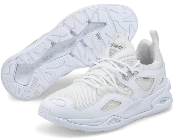 Puma TRC Blaze Triple White Silver